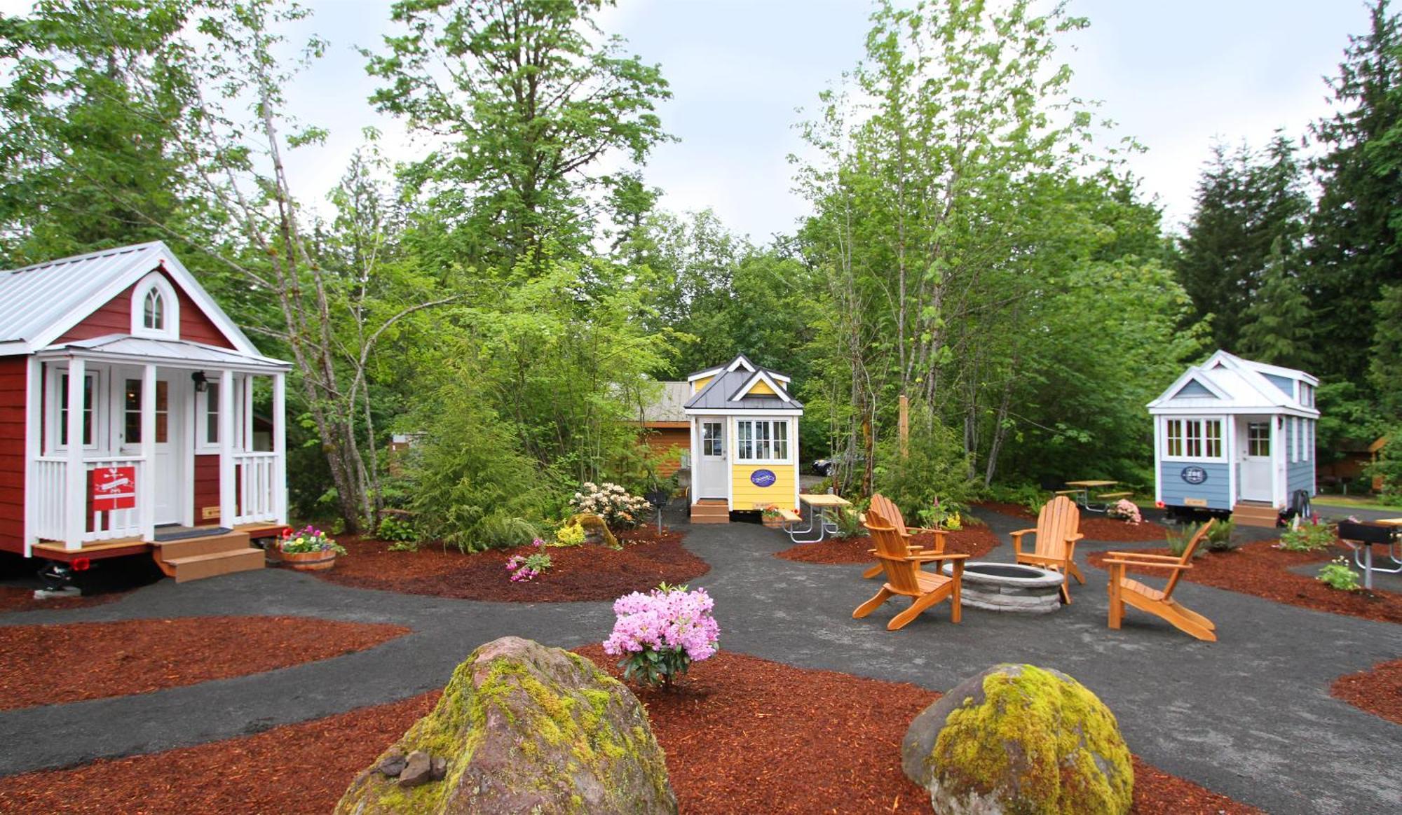 Mt Hood Tiny House Village Welches المظهر الخارجي الصورة